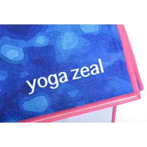  Yoga Zeal Hot Yoga Mat Towels Non-Slip Yoga Towel, Non Toxic, Lightweight, Durable and Uniquely Designed