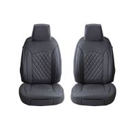 Aegis cover SEMI Custom PVC Leather SEAT Covers A Pair for Toyota CORROLLA (20002006) Ninth Generation Front Seats (Gray)