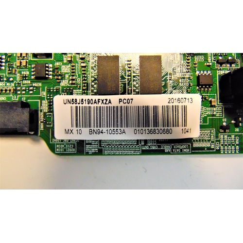 삼성 Samsung BN94-10553A Main Board for UN58J5190AFXZA (Version IS01)
