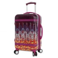 J World New York Taqoo Polycarbonate Carry On Art Luggage, Dusk