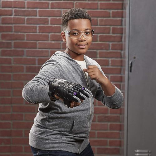 너프 NERF Power Moves Marvel Avengers Black Panther Power Slash Claw Dart-Launching Toy for Kids Roleplay, Toys for Children Aged 5 and Up