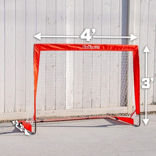  GoSports Street Hockey, Choose Between Street Hockey Goal Set with Sticks, or Street Hockey Sticks (2 Pack)