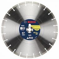 BOSCH DB1441E 14 In. Xtreme Segmented Rim Diamond Blade with 1 In. Arbor for Fast Cut Wet/Dry Cutting Applications in Reinforced Concrete, Brick, Stone