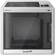 Sindoh 3DWOX 1 3D Printer - Open Source Filament, WiFi, Heatable Metal Flex Bed, HEPA Filter, Intelligent Bed Leveling Assistance, Built-in Camera, Low Noise Level, Build Size 8.2