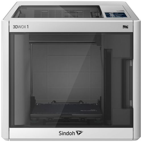 신도리코 Sindoh 3DWOX 1 3D Printer - Open Source Filament, WiFi, Heatable Metal Flex Bed, HEPA Filter, Intelligent Bed Leveling Assistance, Built-in Camera, Low Noise Level, Build Size 8.2