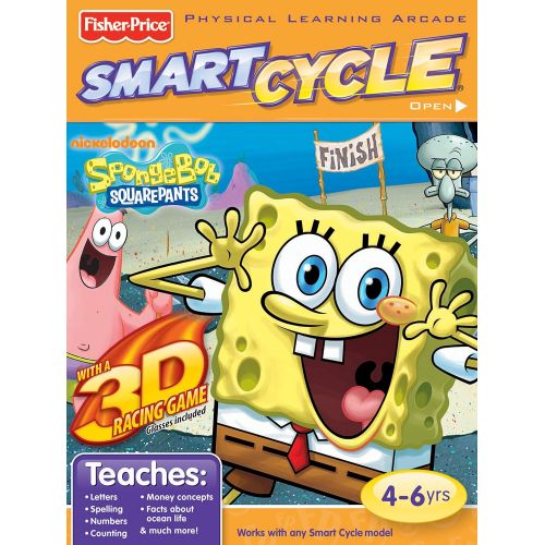  Fisher-Price Smart Cycle 3D [Old Version] SpongeBob Software Cartridge
