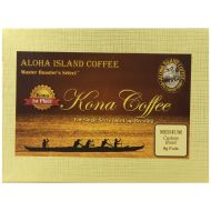 Aloha Island Coffee KONA-POD, Medium Roast, 100% Pure Kona Coffee, 36-Count Coffee Pods