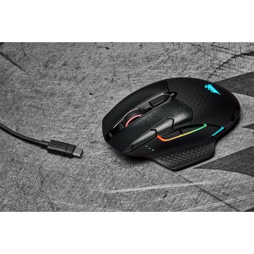 커세어 [아마존베스트]Corsair Dark Core RGB Wireless Optical Gaming Mouse