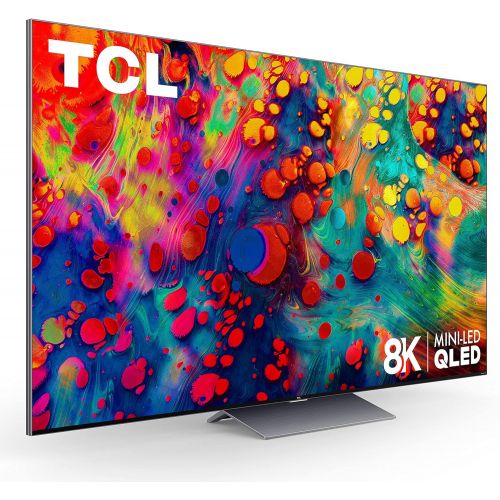  TCL 65-inch?Class 6-Series 8K Mini-LED UHD QLED Dolby Vision HDR Smart Roku TV - 65R648, 2021 model