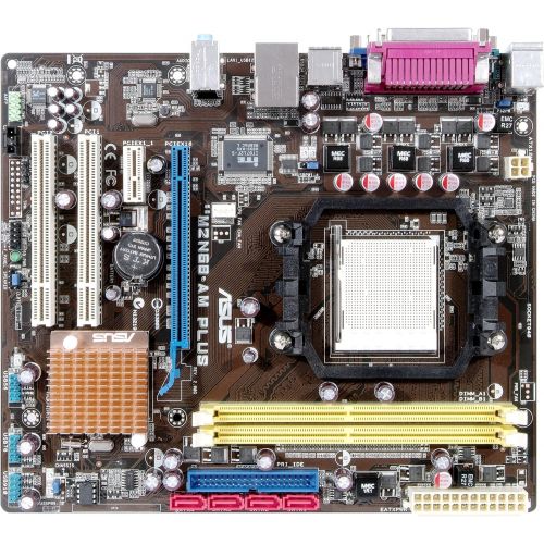 아수스 ASUS M2N68 AM PLUS AM3/AM2+/AM2 NVIDIA GeForce 7025 Micro ATX AMD Motherboard