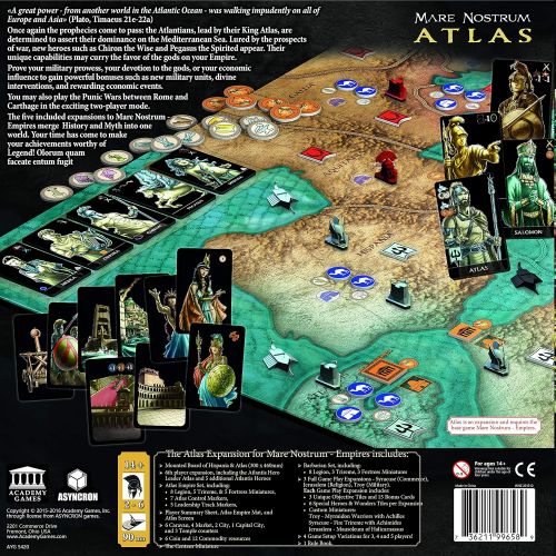 아카데미 Academy Games Mare Nostrum Atlas Expansion Board Game