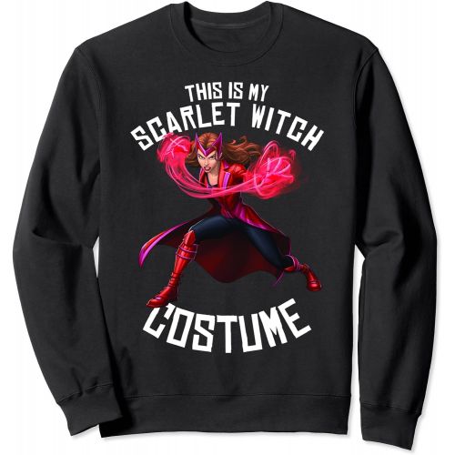 마블시리즈 할로윈 용품Marvel Halloween This Is My Scarlet Witch Costume Sweatshirt
