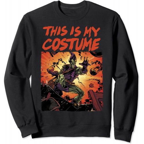 마블시리즈 할로윈 용품Marvel Spider Man Halloween Goblin Costume Sweatshirt