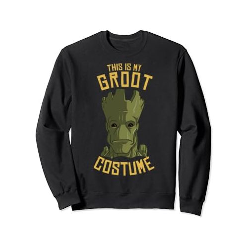 마블시리즈 할로윈 용품Marvel Guardians Of The Galaxy Groot Costume Halloween Sweatshirt