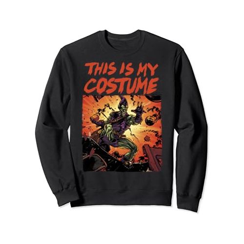 마블시리즈 할로윈 용품Marvel Spider Man Halloween Goblin Costume Sweatshirt