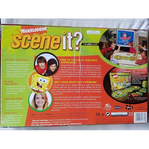마텔 [아마존베스트]Mattel Scene It? Nickelodeon DVD Board Game