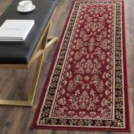 Safavieh Lyndhurst Collection LNH331B Traditional Oriental Red and Black Runner (23 x 8)