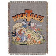 Disneys DuckTales, Money Bags Woven Tapestry Throw Blanket, 48 x 60, Multi Color