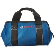 Bosch CW01 Small Contractor Tool Bag, Black, Blue, 12.75 In. x 8 In. x 9 In.