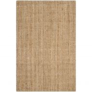 Safavieh Natural Fiber Collection NF747A Hand Woven Natural Jute Area Rug (2 x 3)