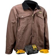 DEWALT DCHJ083 Heated Barn Coat Kit with 2.0Ah Battery and Charger, XL