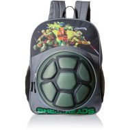 Teenage Mutant Ninja Turtles Big Boys Nickelodeon 3D Eva Turtle Shell Front Pocket 16 Inch Backpack, Grey, One Size