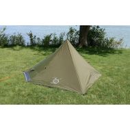 River Country Products One Person Trekking Pole Tent, Ultralight Backpacking Tent