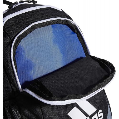 아디다스 adidas Kids Young Creator backpack, Black/White, One Size