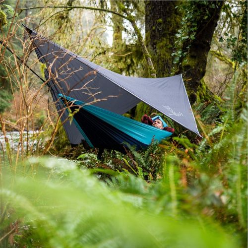  Wise Owl Outfitters Rain Fly Tarp  The WiseFly Premium 11 x 9 ft Waterproof Camping Shelter Canopy  Lightweight Easy Setup for Hammock or Tent Camp Gear  6 Styles