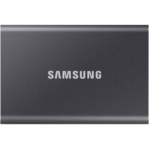 삼성 [아마존베스트]SAMSUNG T7 Portable SSD 1TB - Up to 1050MB/s - USB 3.2 External Solid State Drive, Gray (MU-PC1T0T/AM)