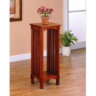 Coaster Home Furnishings Square Plant Stand Warm Brown