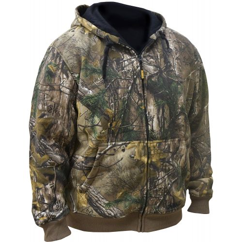  DEWALT DCHJ074D1-XL Realtree Xtra Camouflage Heated Hoodie, X-Large, Camouflage