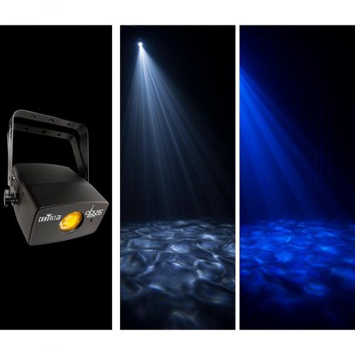  CHAUVET DJ},description:Abyss USB simulates a pleasing multicolored water effect that shines through any environment with or without fog using upgraded, high power LEDs. It can be