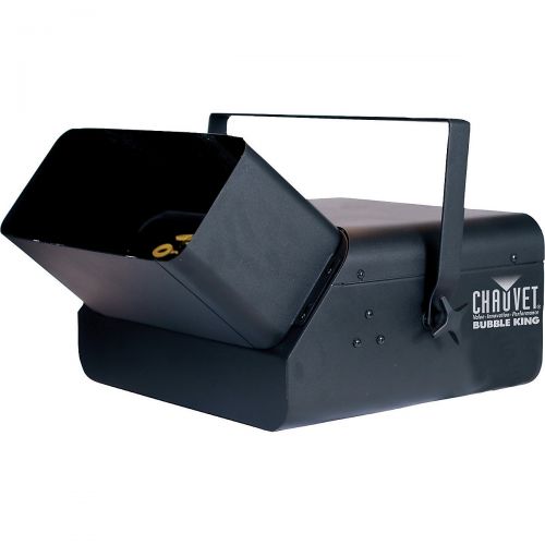  CHAUVET DJ},description:The CHAUVET DJ Bubble King features 3 double wands, a manual bubble button, and extremely high output. When you need bubbles for a large area, or complete b