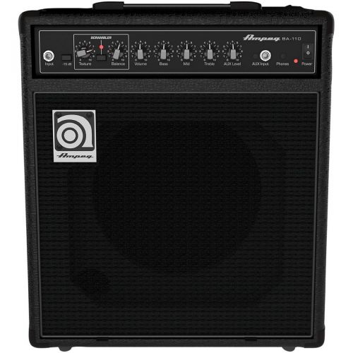  Ampeg},description:Ampegs BA-110 1x10³ 40W bass combo delivers true Ampeg tone at volume levels ideal for practice and rehearsal. With Ampegs all-new grinding Bass Scrambler overdr