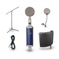BLUE},description:Special pricing on a fine studio microphone along with all of the essential accessories you’ll need to get a quality signal to the board. Along with your Blue BRS