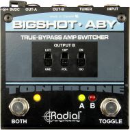 Radial Engineering},description:The Radial BigShot ABY is a compact ABY switcher that enables you to switch between two amplifiers or combine the signal when you want both amps to