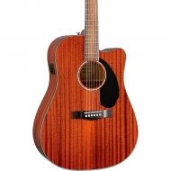 Fender},description:The re-designed Classic Design Series CD-60SCE All-Mahogany Cutaway Dreadnought Acoustic-Electric Guitar dreadnought is also available with the warm, mellow ton