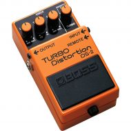 Boss},description:The Boss DS-2 Turbo Distortion with Remote features twin Turbo modes! Mode One produces warm and mellow distortion with flat frequency response. Mode Two provides