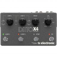 TC Electronic},description:Ditto X4 Looper is the pedal that’ll let you turn a single moment in time into something truly spectacular. By perfectly merging ease of use with stellar