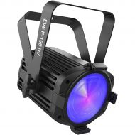 CHAUVET DJ},description:EVE P-150 UV is a brawny black light cannon fitted with 40 UV LEDs emitting 150 watts of ultraviolet illumination. The unit is designed without a fan and it