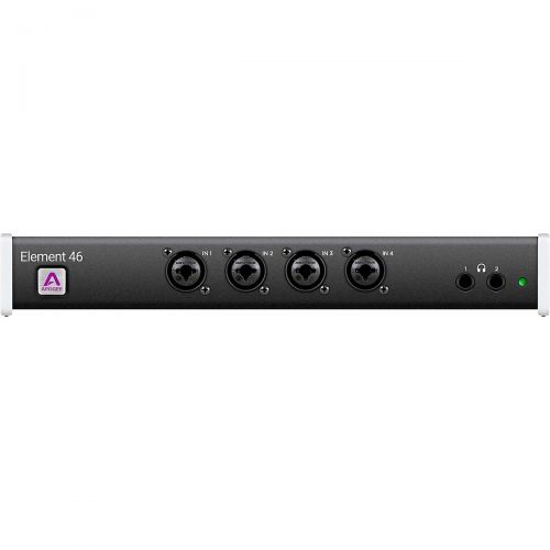  Apogee},description:Apogee’s Element 46 is a Thunderbolt audio IO box made for creating music on your Mac. Element 46 takes the best of cutting-edge Apogee gear like Symphony IO