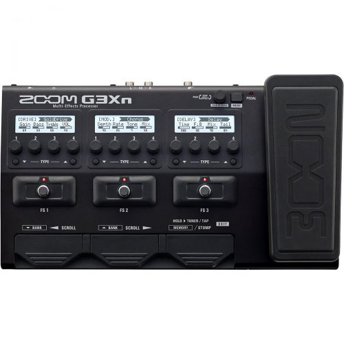  Zoom},description:If youre a guitarist, you know how important it is to have the freedom and flexibility to create your own sound. The Zoom G3Xn Multi-Effects Processor removes any