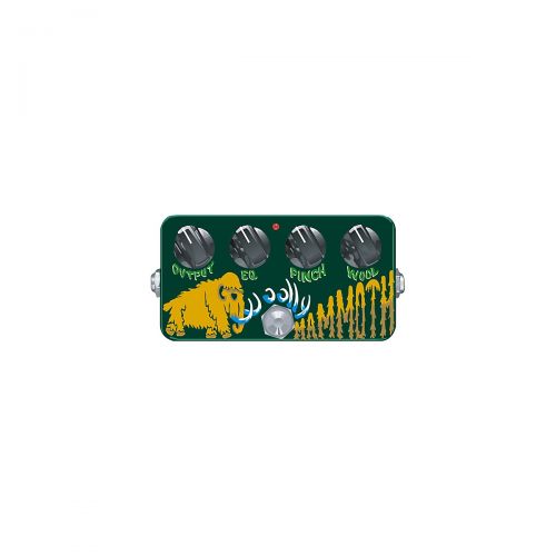  ZVex},description:Sensitive and touchy, the ZVex Woolly Mammoth bass fuzz effect pedal has a tremendous bottom end and a beautiful harmonic structure that sounds just as blistering