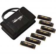 Fender},description:Seven Hot Rod Deville harmonicas with carrying case. Comes in the most commonly called-for keys of A, Bb, C, D, E, F and G. Comes with carrying case.nnDesigned