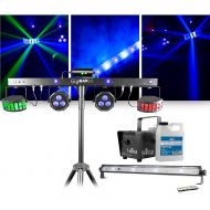 CHAUVET DJ},description:This Chauvet lighting package is a great start for your lighting rig, or as an add-on to an existing one. You get the Chauvet DJ Jam Pack Emerald Lighting P