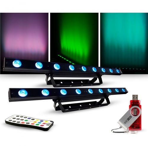  CHAUVET DJ Lighting Package with COLORband LED Effect Light, IRC-6 and D-Fi Controllers