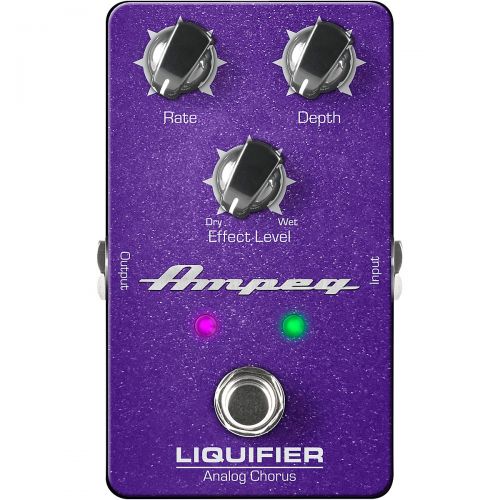  Ampeg},description:The Ampeg Liquifier Analog Chorus pedal delivers incredibly rich tones thanks to its dual chorus circuit design. Experience classic dreamy chorus or turn it all