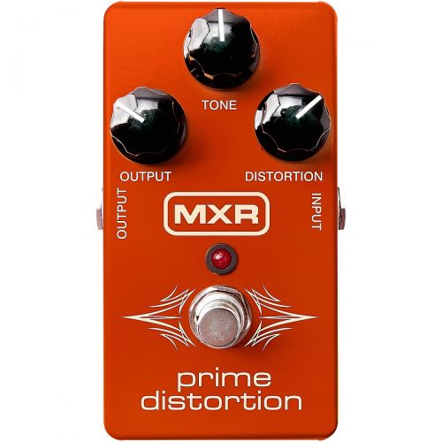  MXR},description:The MXR Prime Distortion conjures up vintage hard-clipping distortion. This pedals warm, articulate sound is easy to dial in with a classic Output, Tone, Distortio