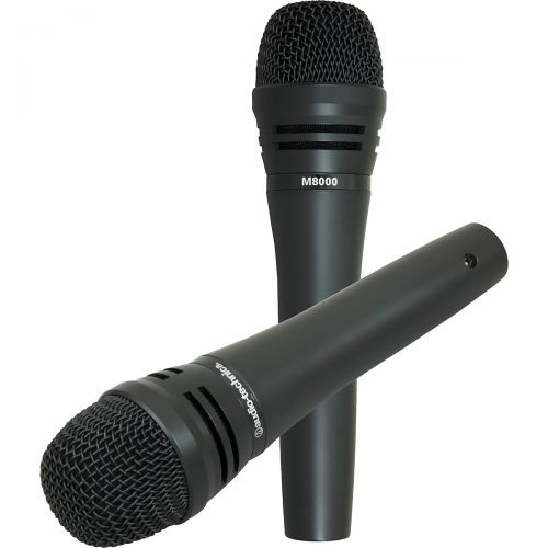 오디오테크니카 Audio-Technica},description:Thats right, get two great Audio-Technica M8000 dynamic microphones for the price of one! The M8000 from Audio-Technica is a dynamic mic with a hypercar